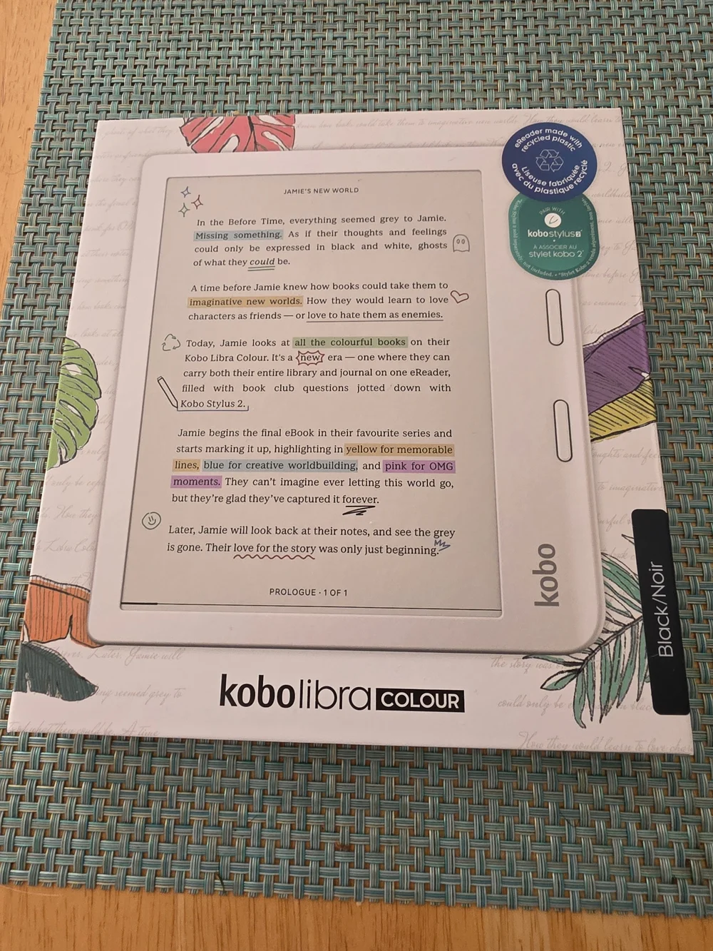 Kobo Libra Colour eReader - Black